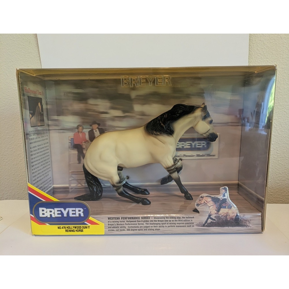 Breyer Number 478 Hollywood Dun It Reining Horse New In Box
